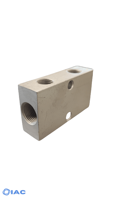 Aluminium Distribution Manifold – Ports One Side DM38214