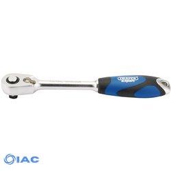 60 TOOTH MICRO HEAD REVERSIBLE SOFT GRIP RATCHET,  26515