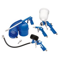 Draper Air Tool Kit, 1/4" BSP (5 Piece) 28357