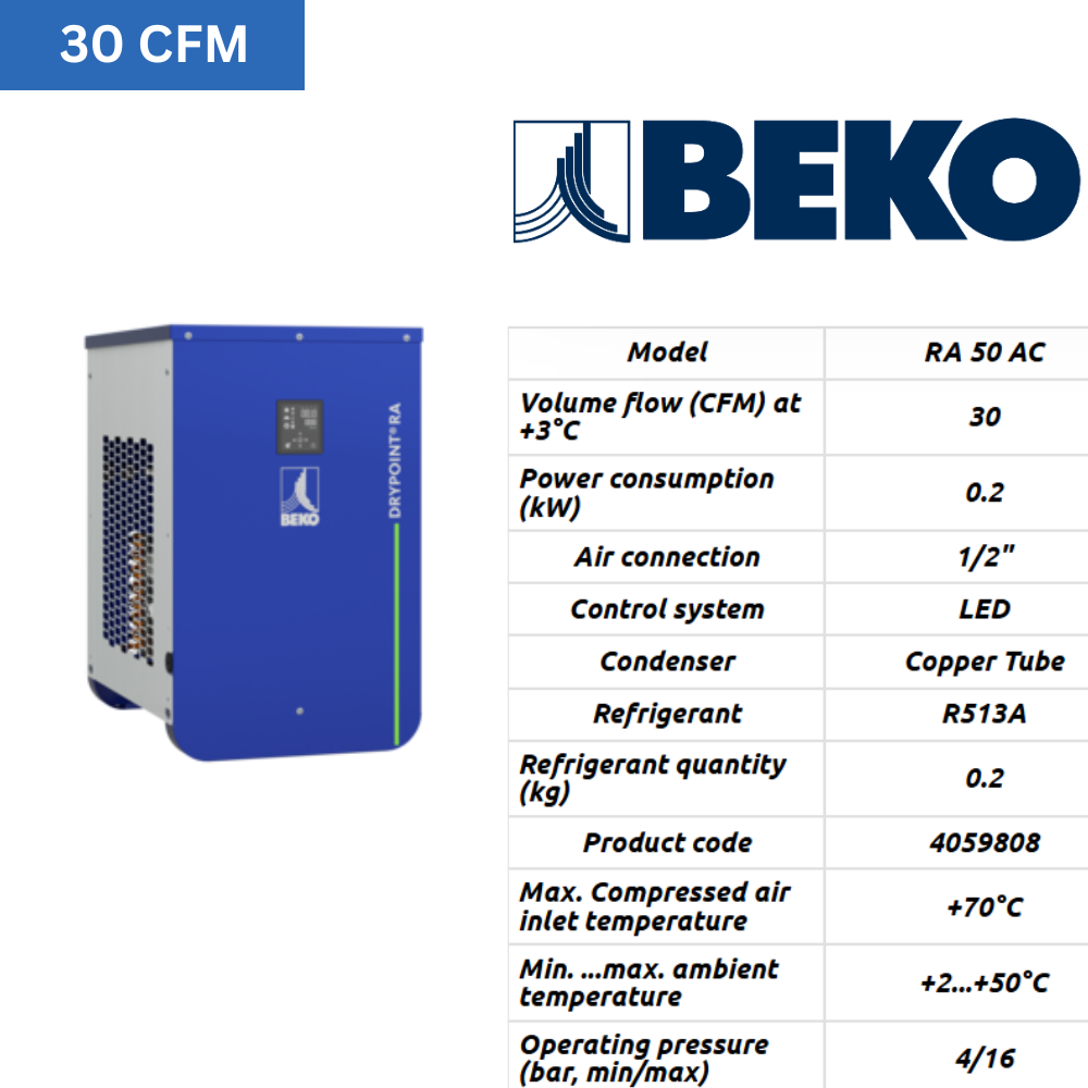 Beko DRYPOINT RA III Air Dryer