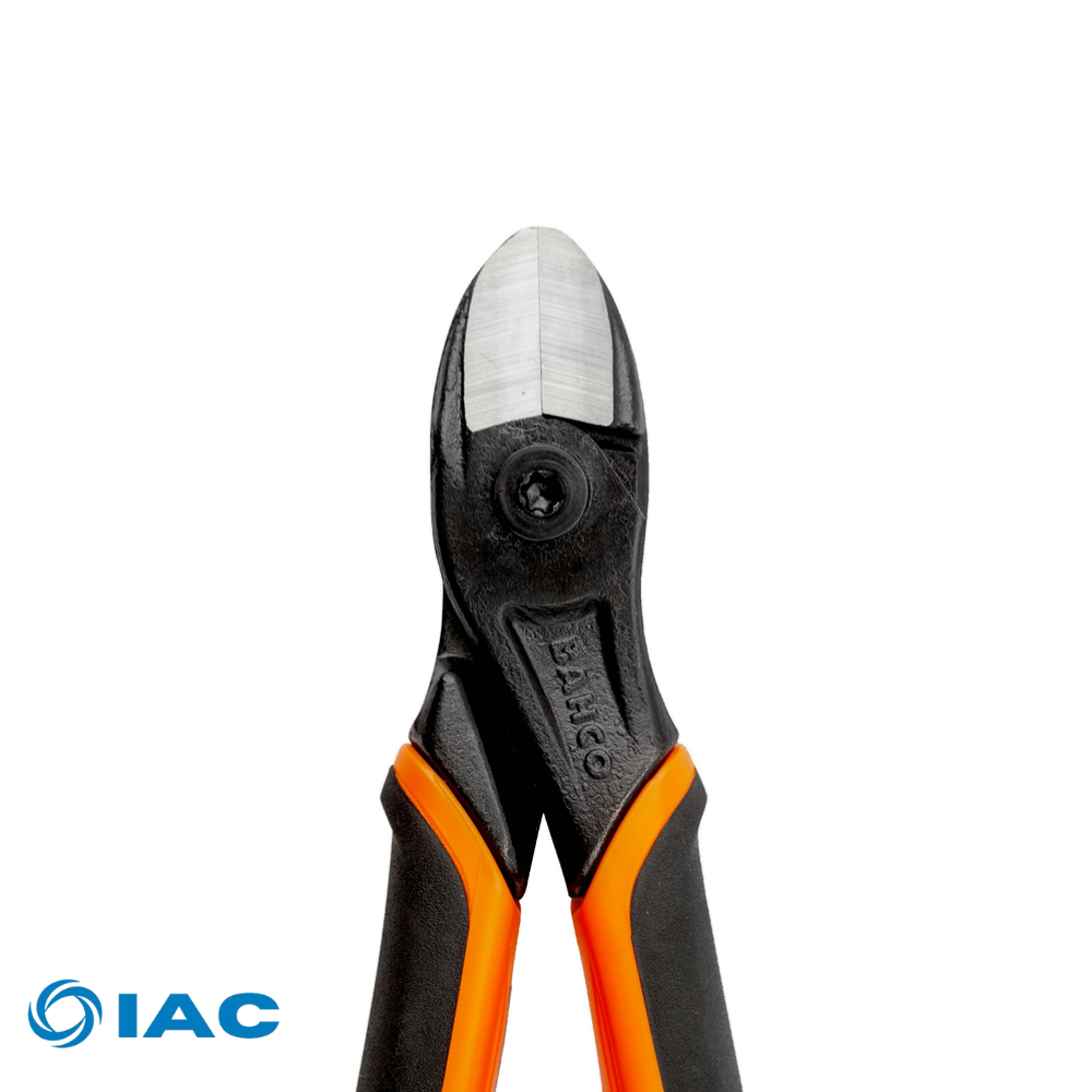 BAHCO 2101PG-160 – ERGO™ SIDE CUTTING PLIERS WITH SELF OPENING 2-COMPONENT HANDLE AND PHOSPHATE FINISH FOR PLASTIC 160 MM