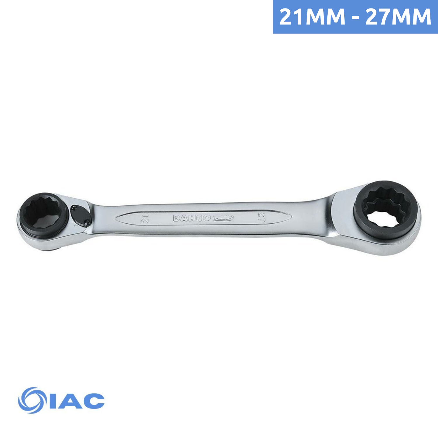 BAHCO DYNAMIC-DRIVE™ RATCHETING SPANNER 21-27MM CODE: S4RM-21-27