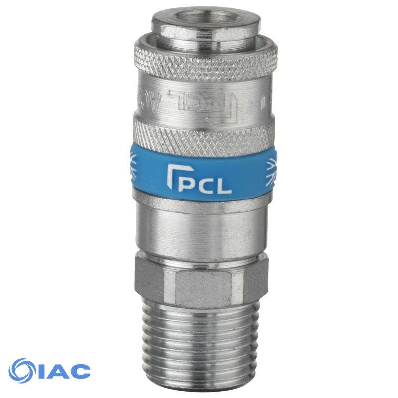 PCL Airflow Coupling Body male Thread R3/8" CODE: AC21CM02