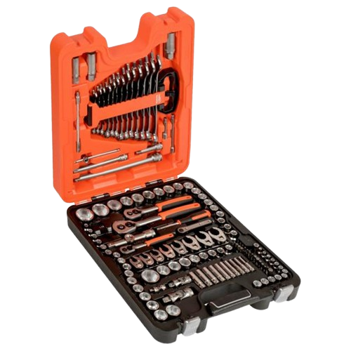 Bahco S138 138-Piece Socket & Wrench Set – 1/4", 3/8" & 1/2" Drive