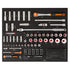 BAHCO Heavy Duty 26" Campaign Trolley with Tools, 215 Piece Kit