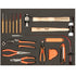 BAHCO Heavy Duty 26" Campaign Trolley with Tools, 215 Piece Kit