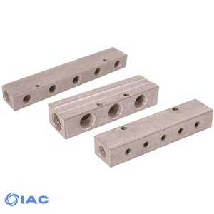 Aluminium Distribution Manifold – Ports One Side DM12414
