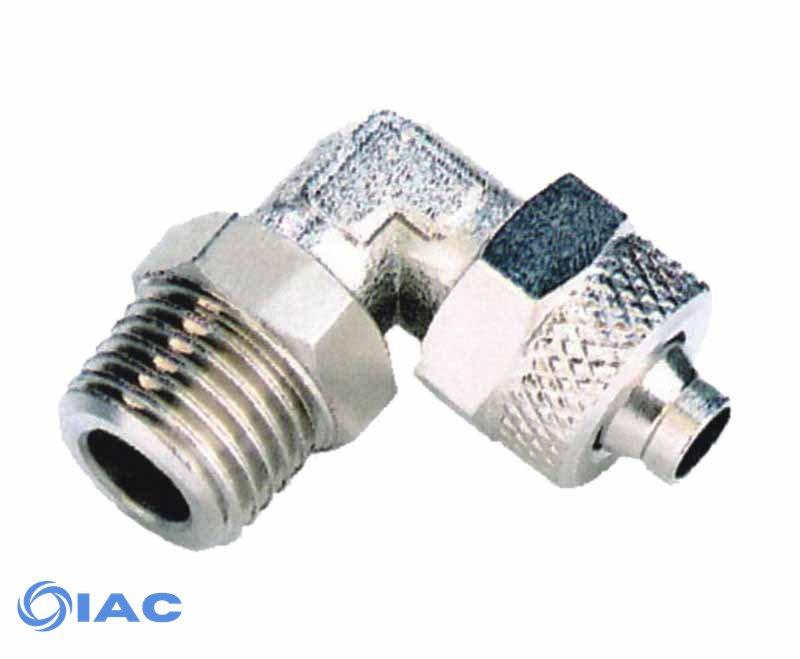 Male Stud Elbow Thread 1/8" OD6mm ID4mm 2305001