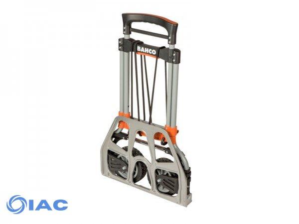 BAHCO 1430FT120 – FOLDING TRANSPORT TROLLEY WITH ALUMINIUM TRAY 497 MM X 520 MM X 1077 MM