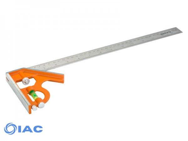 BAHCO CS150 – SLIDING COMBINATION SQUARE WITH METAL SCRIBER 150 MM