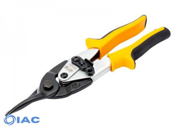 BAHCO MA421 – STRAIGHT CUT AVIATION SHEAR WITH INCREASED POWER BY LEVER ACTION AND YELLOW COLOUR CODED HANDLE UP TO 1.5 MM 250 MM