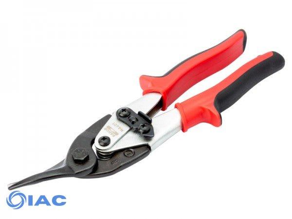 BAHCO MA401 – LEFT CUT AVIATION SHEAR WITH INCREASED POWER BY LEVER ACTION AND RED COLOUR CODED HANDLE UP TO 1.5 MM