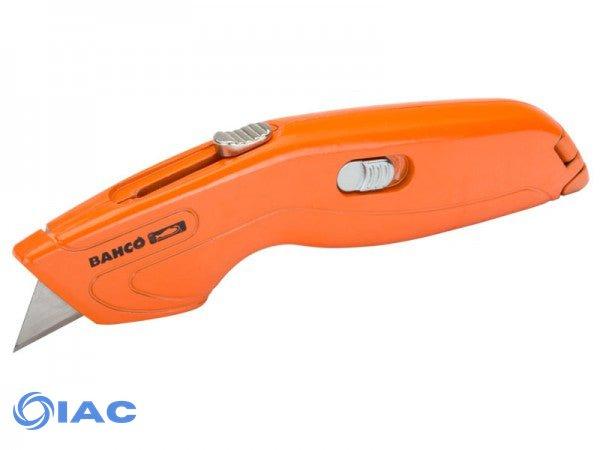 BAHCO KGAU-01 – AUTO RETRACTABLE SAFETY UTILITY KNIFE 163 MM