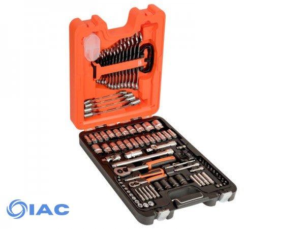 BAHCO S87+7 – 1/4 AND 1/2″ SQUARE DRIVE COMBINATION SPANNER AND SOCKET SET – 92 PCS/CASE