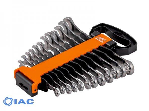 BAHCO 111M/SH12 – METRIC FLAT COMBINATION WRENCH SET WITH MICRO MATTE FINISH – 12 PCS/PLASTIC HOLDER