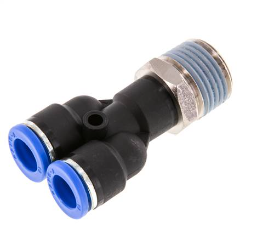 Y Connector Thread/Tube Adaptor
