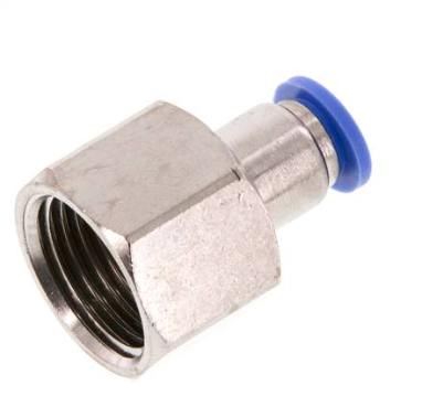 Parallel Female Stud BSP G3/8" X 6mm Tube  APCF6-G03