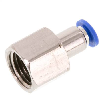 Parallel Female Stud BSP G1/4" X 4mm Tube  APCF4-G02