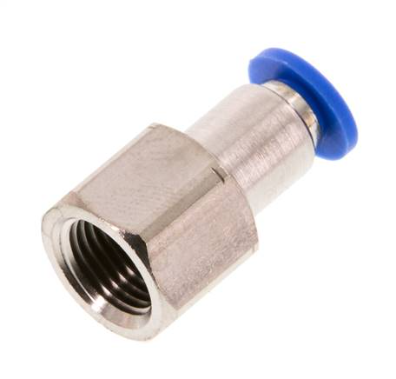 Parallel Female Stud BSPP G1/8" X 4mm Tube  APCF04-G01