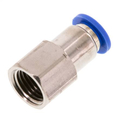 Parallel Female Stud BSP G1/8" X 10mm Tube  APCF10-G01