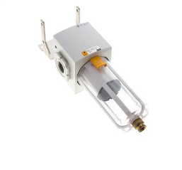 Eco-Line filter, G 1/2", drain semi-automatic
