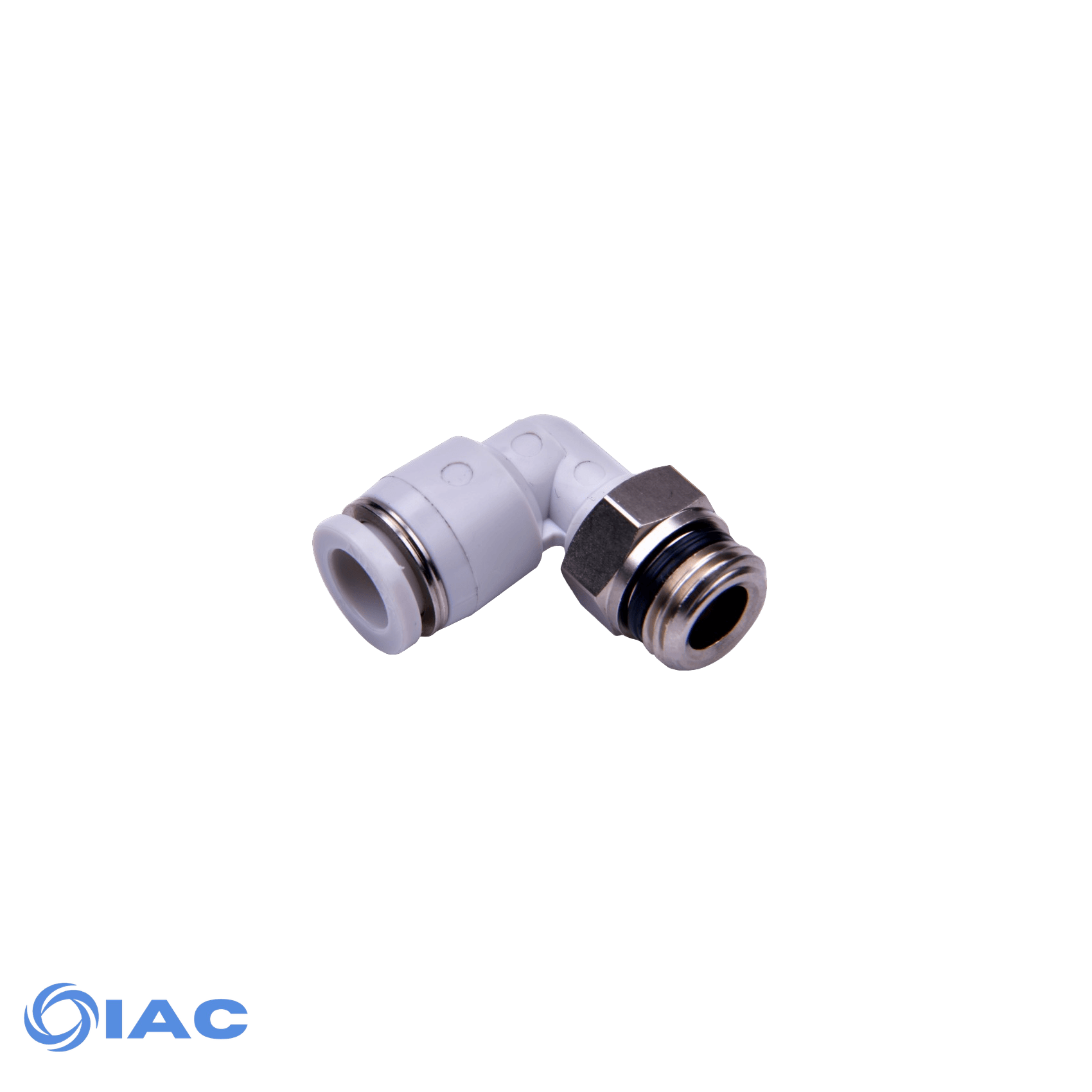 MALE STUD SWIVEL ELBOW 1/8" BY 4MM CODE: APL401-M