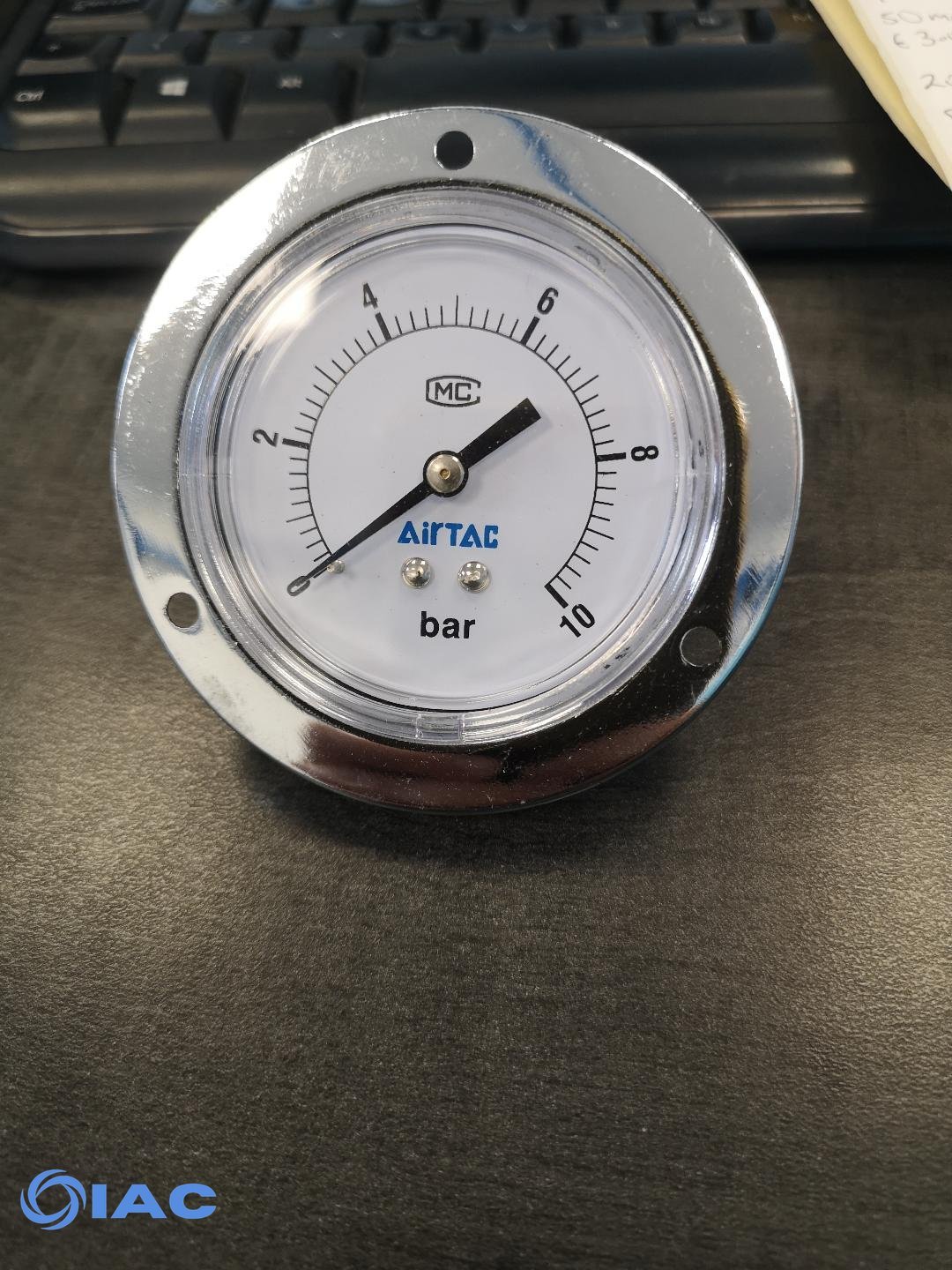 Std-type pressure gauge 50mm 0-10BAR 1/4" F-GF5010B