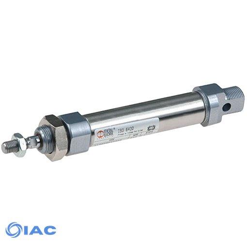 ISO 6432 Double Acting Cylinders, Magnetic / Diameter 25mm - Stroke 10mm