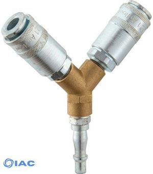 Twin Coupling / Female x Female X Male / Y Piece CODE: AC6103