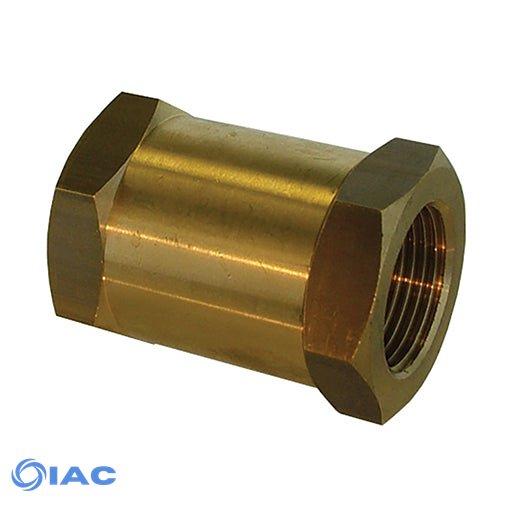 Brass Non-return Valve, Heavy Duty / F X F, BSPP G1/4"