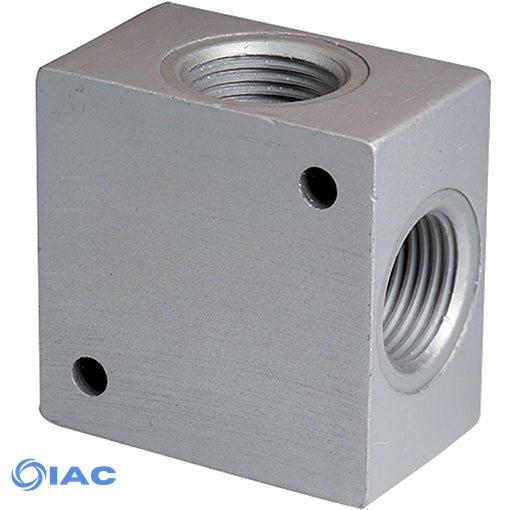 Aluminium Distribution Manifold – 4 Way Block DMX18