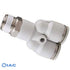 Threaded Y Connector BSPT 1/2" X 12mm Tube APX12-04