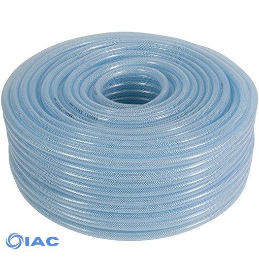 Clear Reinforced PVC Hose 1", Medium Duty, 100m Coils CODE: BPVC1-100M