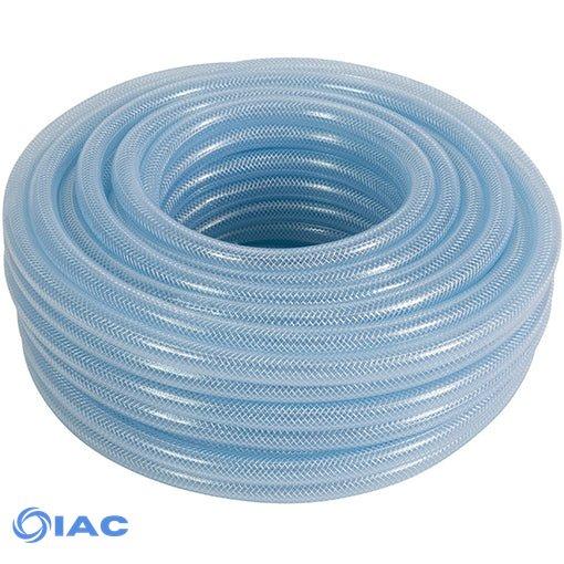 Clear Reinforced PVC Hose 1", Medium Duty, 30m CODE: BPVCL1-30M