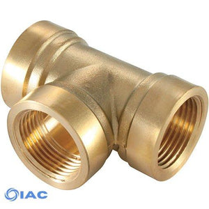Brass Equal Tees Female Thread R2.1/2"