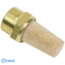 Silencer, Sintered Bronze Thread BSPP 3/8" CODE: 3 SE