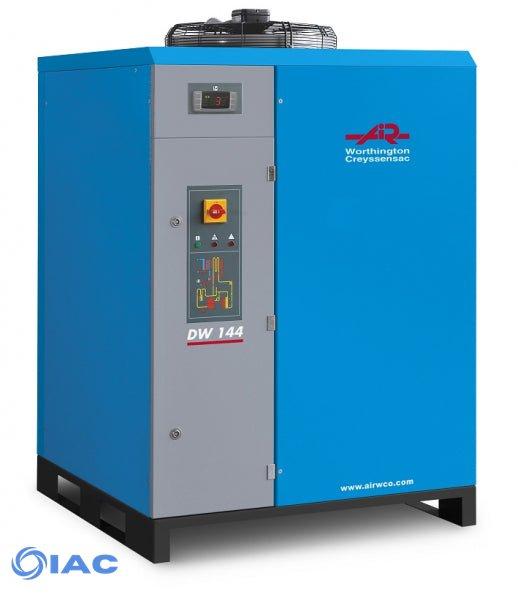 DW Refrigerated Dryer - PDP DisplayCapacity: 106 CFM / 180m3Hr / Connection: 1”/ Pressure: 13  BAR   DW 17/ 240V* CODE: 4102003348