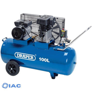 Draper 3 hp / 100 Litre air compressor