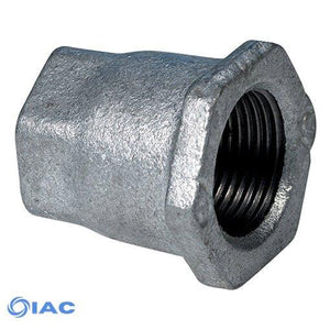 Galvanised Reducing female Socket, BSPP G1" X G3/8"