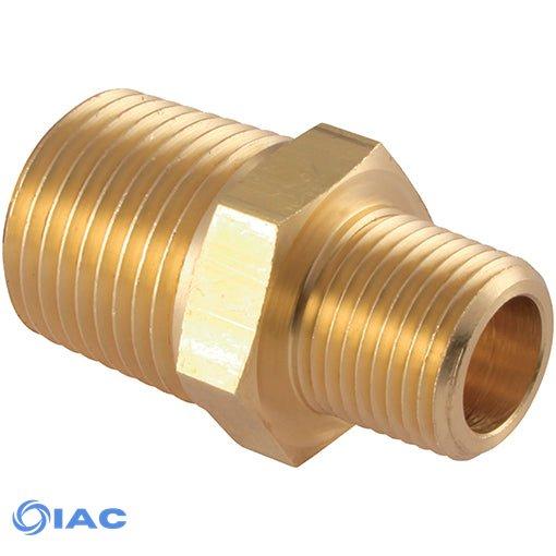 Brass Unequal Male Adaptor R3/8" R1/4"