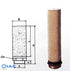 High Volume Exhaust Silencer - Sintered Bronze / Thread BSPT R1.1/4" / CODE: 11SL