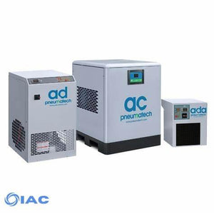 Pneumatech AD20 Refrigerated Dryer - PDP Display Capacity: 21 CFM / 36m3Hr / Connection: ¾” M / Pressure: 16 BAR 3/240V CODE: 4102005817