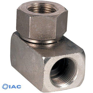 Nickel Plated Brass Single Rotary Joint G1/4"