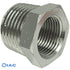 Tapered Reducing Bush Thread BSPT R1.1/2" to R1.1/4" CODE: TRB112114