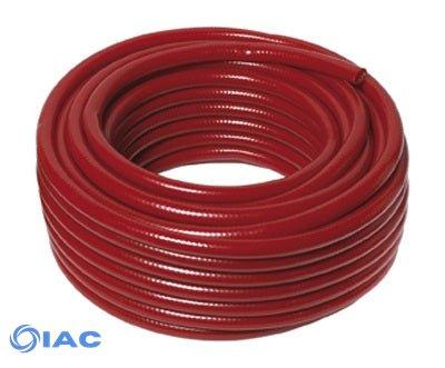 Red Reinforced PVC Hose 5/16", Medium Duty, 30m Coils CODE: BPVC5/16RD-30M