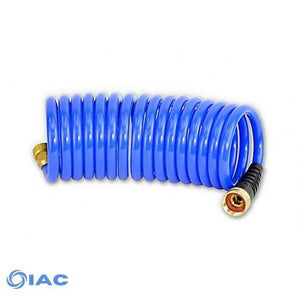 PU Coiled Hose 6.5mm X7.5 Metres