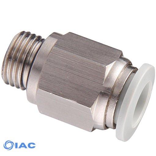 Parallel Male Stud Thread BSPP G3/8" X 6mm Tube