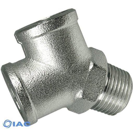 Nickel Plated ‘Y’ Connector Male Inlet Thread BSPP G1/8" CODE: YMF18