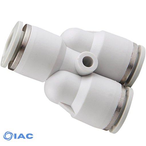 PUSH FITTINGS Y CONNECTOR 4MM 1/4" APX4-02