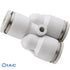 PUSH FITTINGS Y CONNECTOR 4MM 1/4" APX4-02
